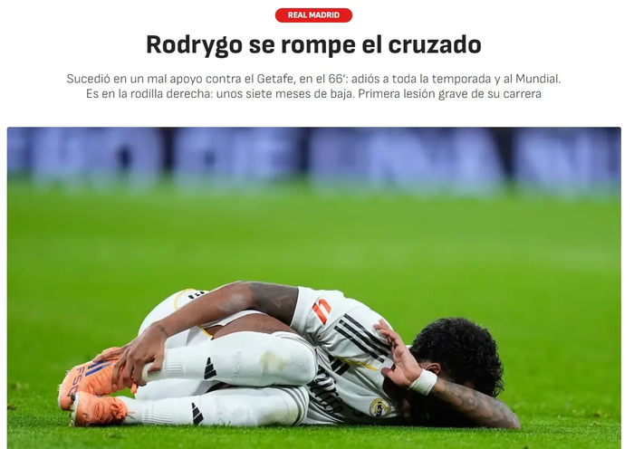 开云-罗德里戈重伤梦碎世界杯：三年前旧伤埋雷，皇马医疗决策引质疑！|冈萨雷斯|罗德里戈·埃尔南德斯·卡斯坎特|圣地亚哥-伯纳乌足球场|冈萨雷斯-皮雷斯|何塞-冈萨雷斯_新浪体育_新浪新闻